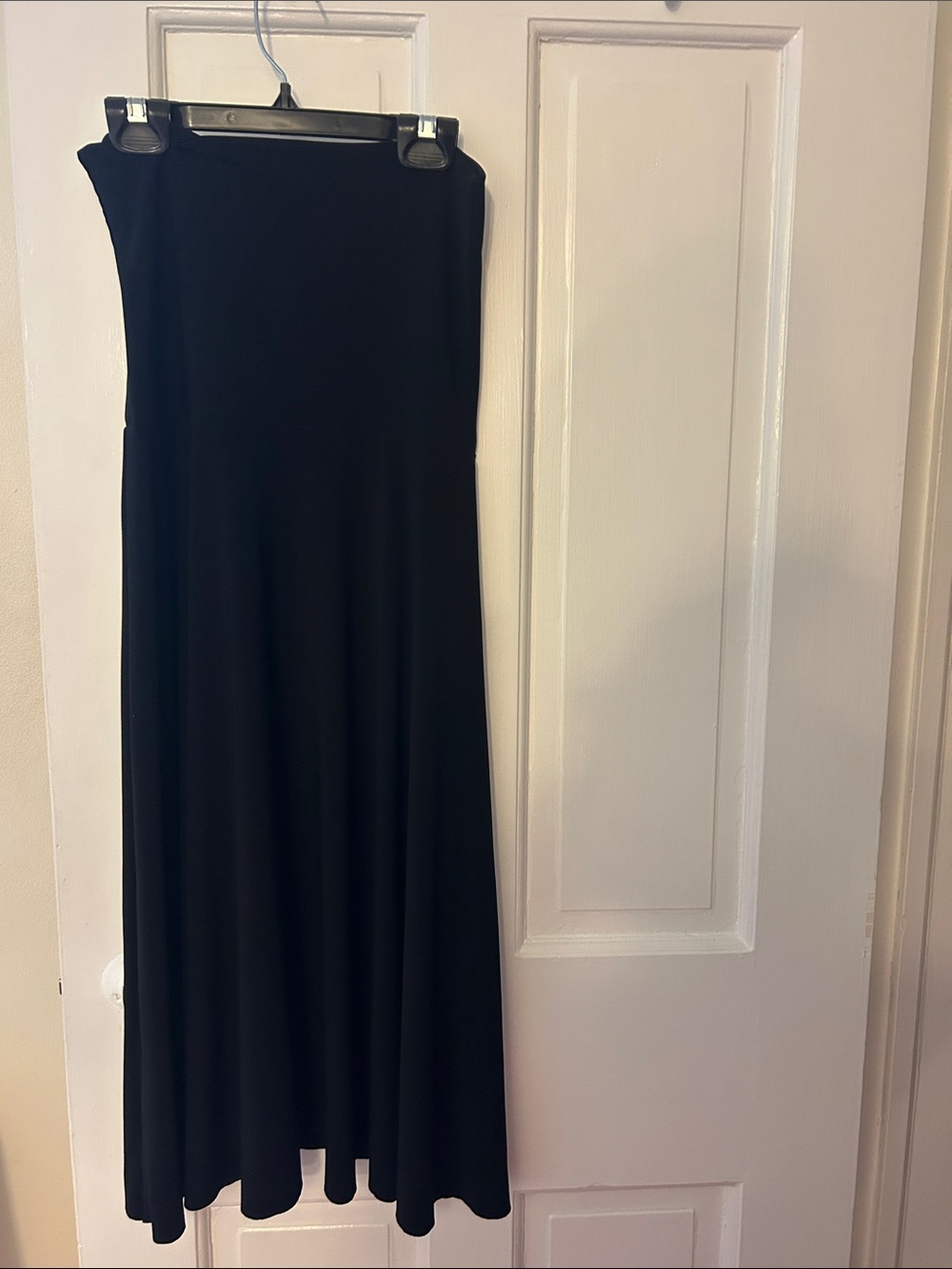 Sympli High-Waist A-Line Maxi Skirt - Doubles as Strapless Dress - Picture 5 of 5